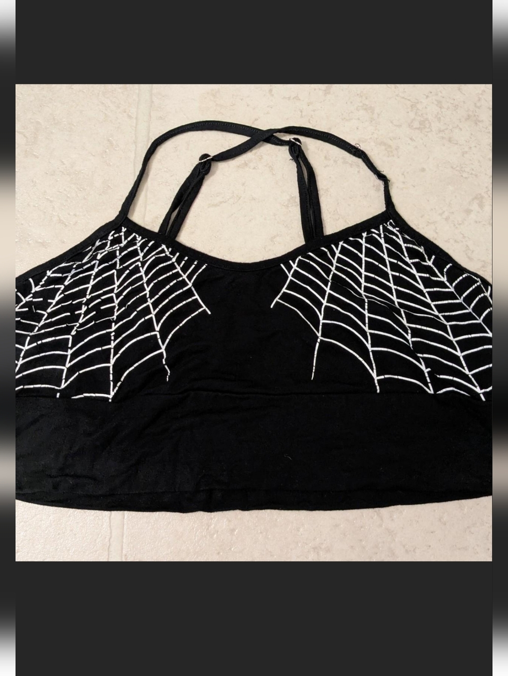 Banned Alternative DEADLY NIGHTS CROPPED TOP